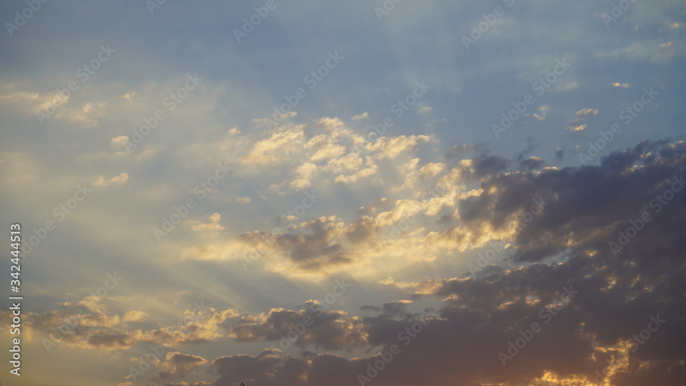 Sunset clouds images Nature sky background