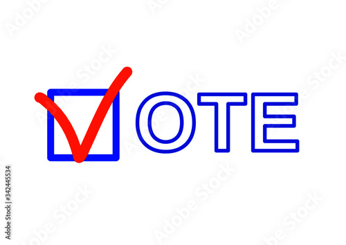 Voting in an election campaign of the president or senate and parliament. Elections in the USA. Elections in Europe. Policy. Template for Texia. Poster. Outdoor advertising. Election ballot.