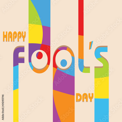 April fool day poster