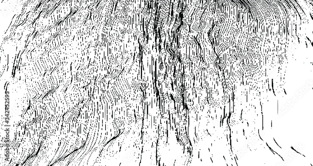 Fototapeta premium Rough black and white texture vector. Distressed overlay texture. Grunge background. Abstract textured effect. Vector Illustration. Black isolated on white background. EPS10.