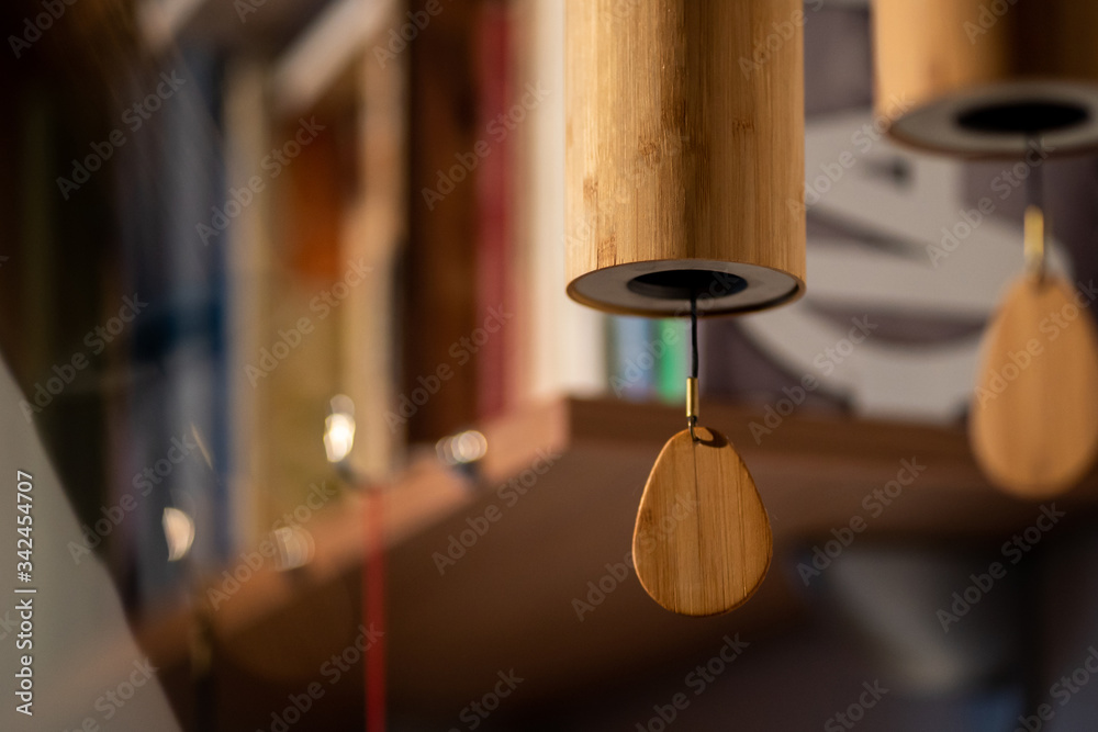 Beautiful hand made Koshi chimes musical instruments made from bamboo