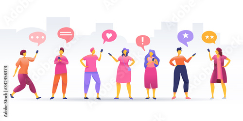 Social Network, stay connected, people connecting all over the world,