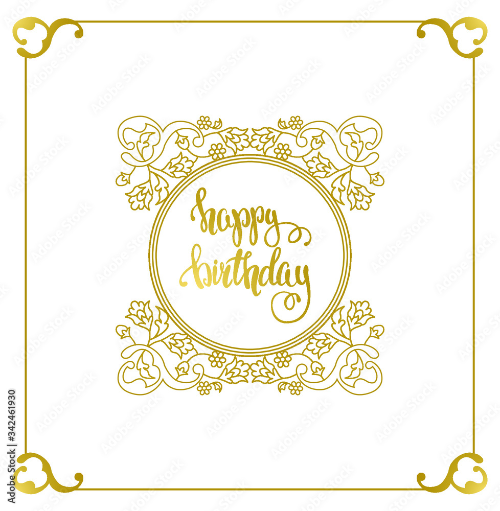 Vector decorative frame. Elegant element for design template, place for text. Floral border. Lace decor for birthday and greeting card, wedding invitation. Vector decorative frame. Elegant element for design template, place for text. Floral border. Lace decor for birthday and greeting card, wedding invitation.