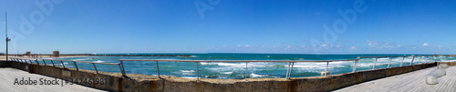 Panorama boardwalk  Tel Aviv  Israel