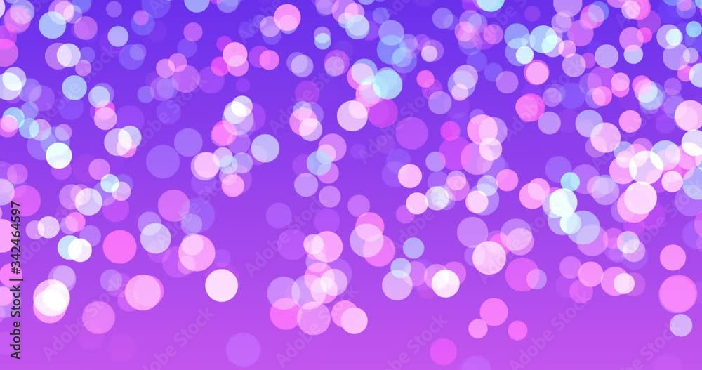 Beautiful abstract purple bokeh background texture. video animation. Minimal footage cover design. Futuristic design. stock footage