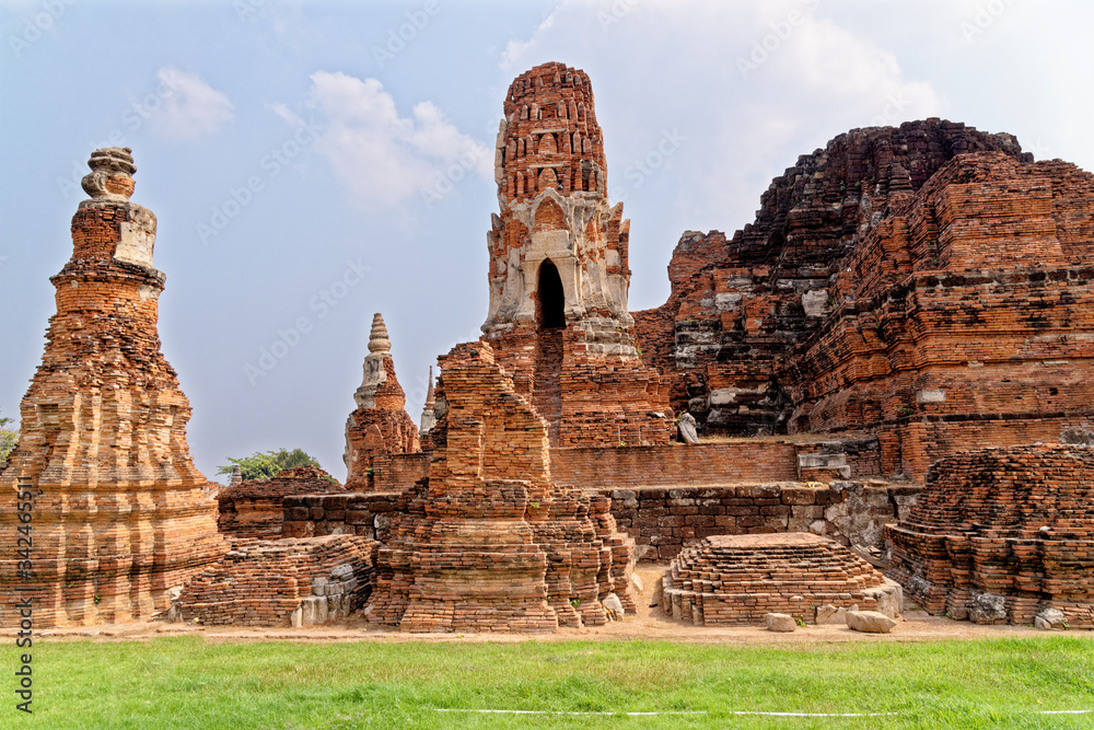 Buddhist temple of Wat Mahathat, Sukhothai - Thailand