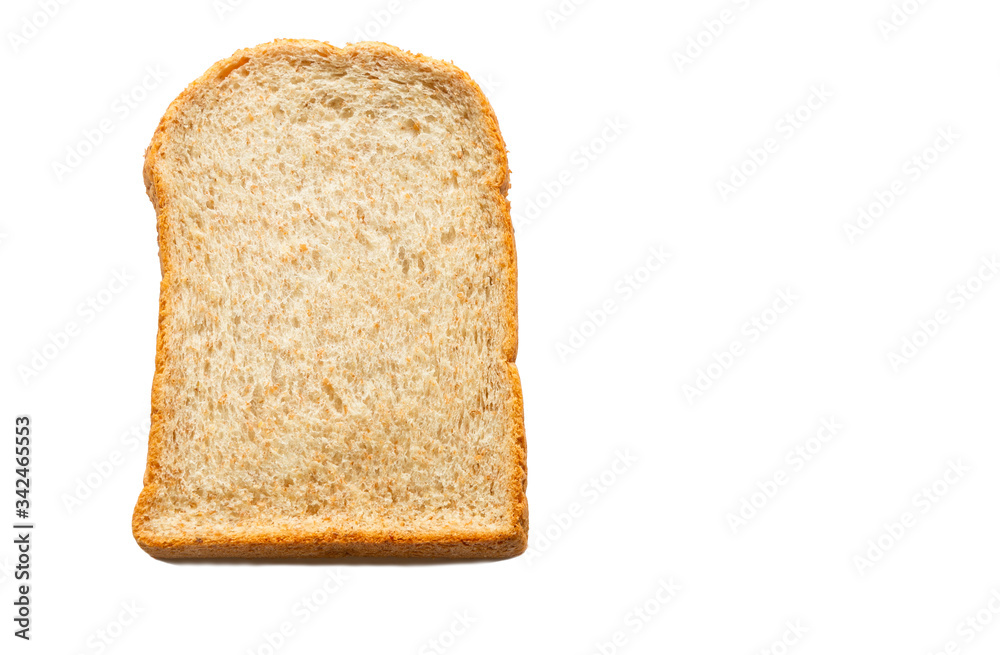 Sliced bread isolated on a white background. Sliced bread isolated on a white background.