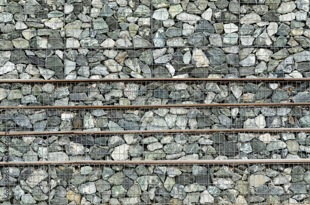 STILL LIFE - An element of infrastructure built of stones STILL LIFE - An element of infrastructure built of stones