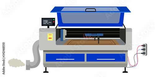 Vector illustration professional equipment for advertising agency