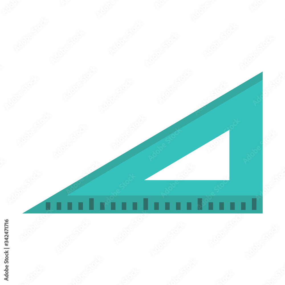 triangle ruler vector icon in trendy flat style triangle ruler vector icon in trendy flat style