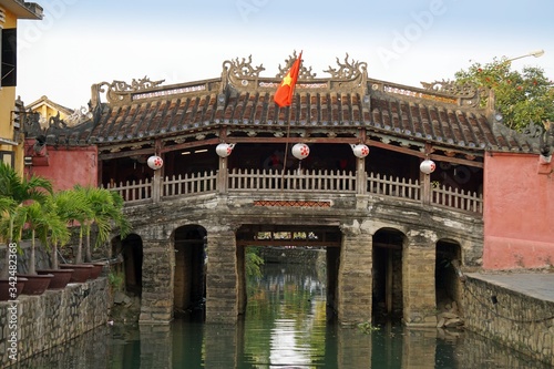 Εκτύπωση καμβά hoi ans traditional japanese bridge