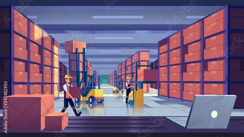 Working in Factory