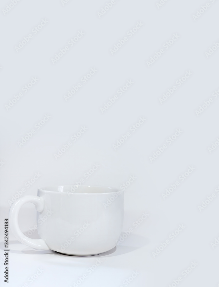 white coffee mug on white background white coffee mug on white background