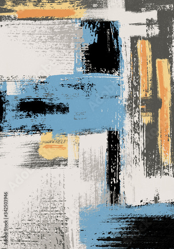 Canvas with brush strokes. An interesting palette. Good for background or texture.