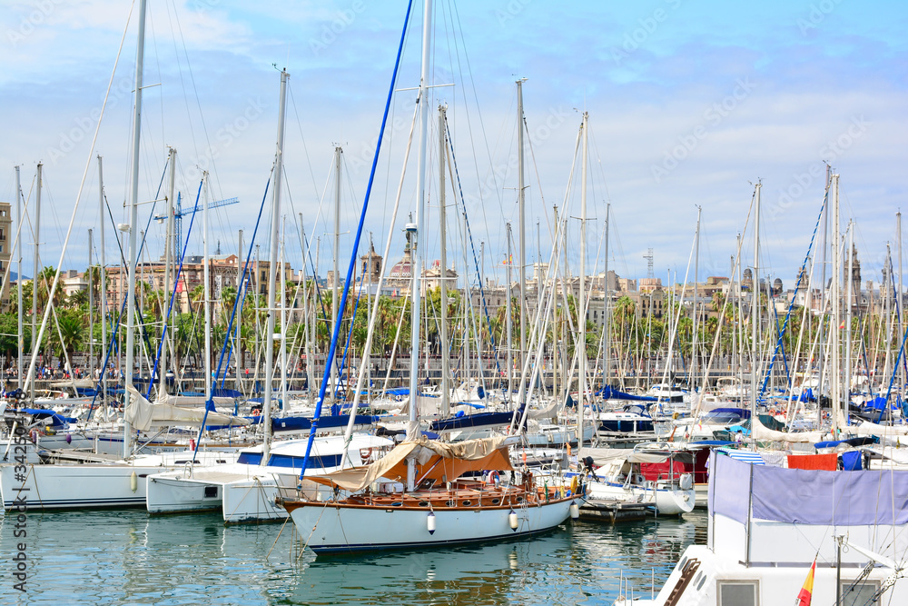 metropolis of the city of Barcelona