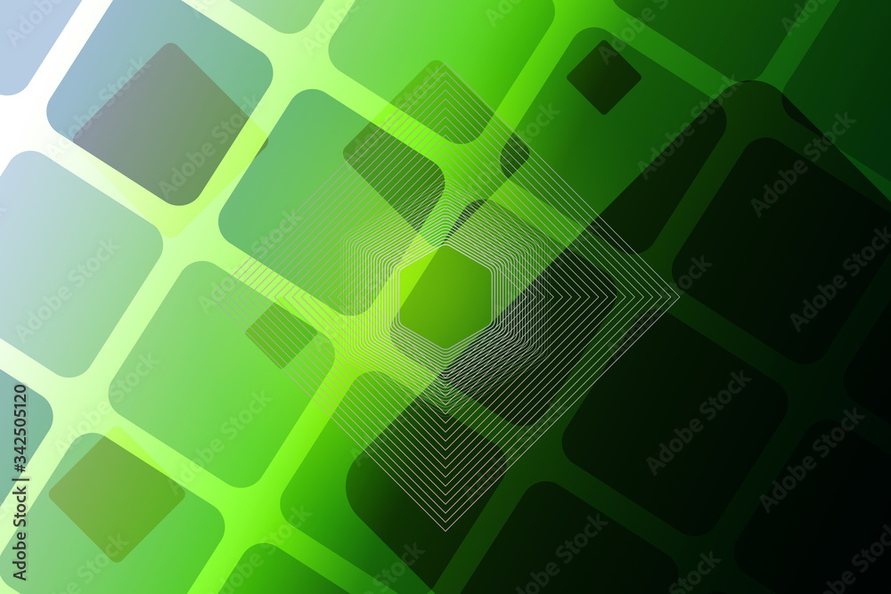 abstract, blue, green, light, design, pattern, illustration, digital ...