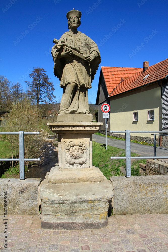 Nepomuk, St. Nepomuk, Religion, Bischofsheim, Lower Franconia, Germany, Europe