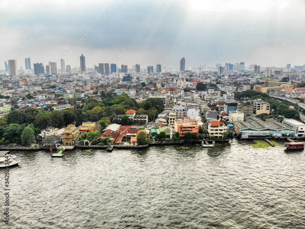 Aerial photo bangkok