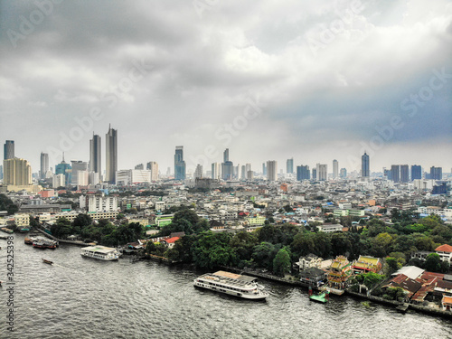 Aerial photo bangkok