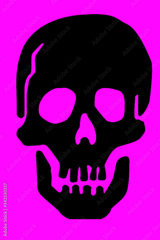 teschio colore teschio colore