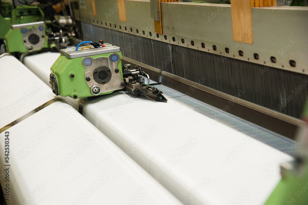 Industrial fabric production line Industrial fabric production line
