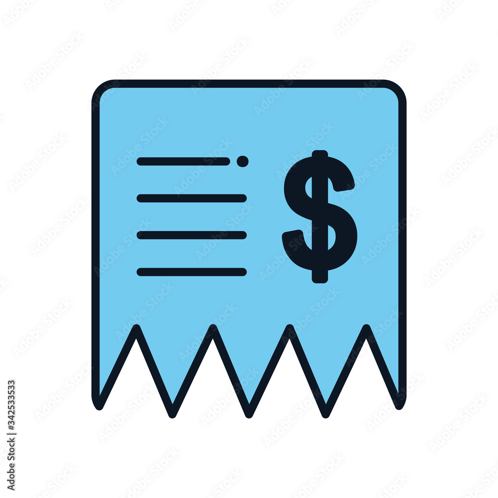 purchase ticket icon, color line style purchase ticket icon, color line style