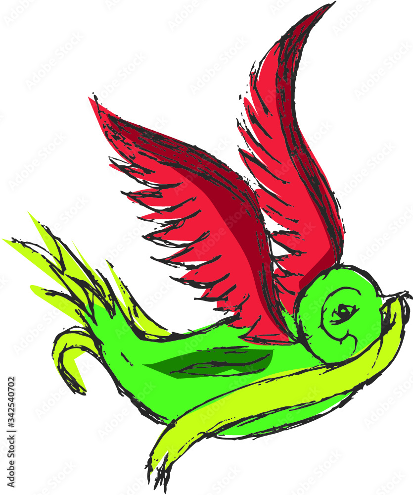 Tattoo tribal birds print and embroidery graphic design vector art Tattoo tribal birds print and embroidery graphic design vector art