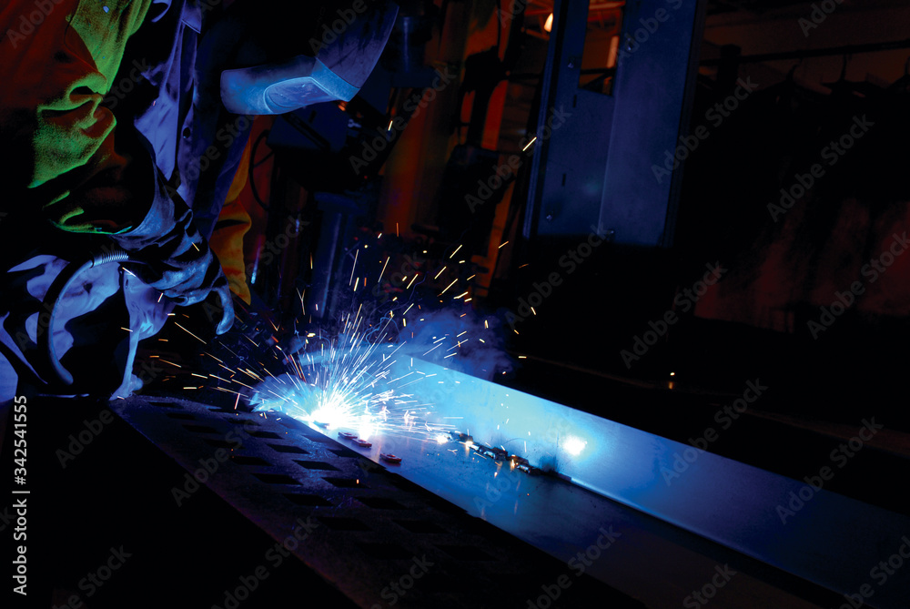 welder at work welder at work