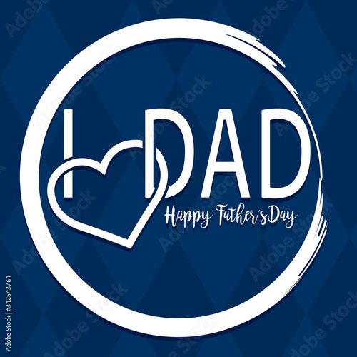 Happy fathers day card