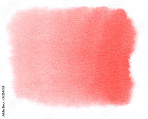 red watercolor spot