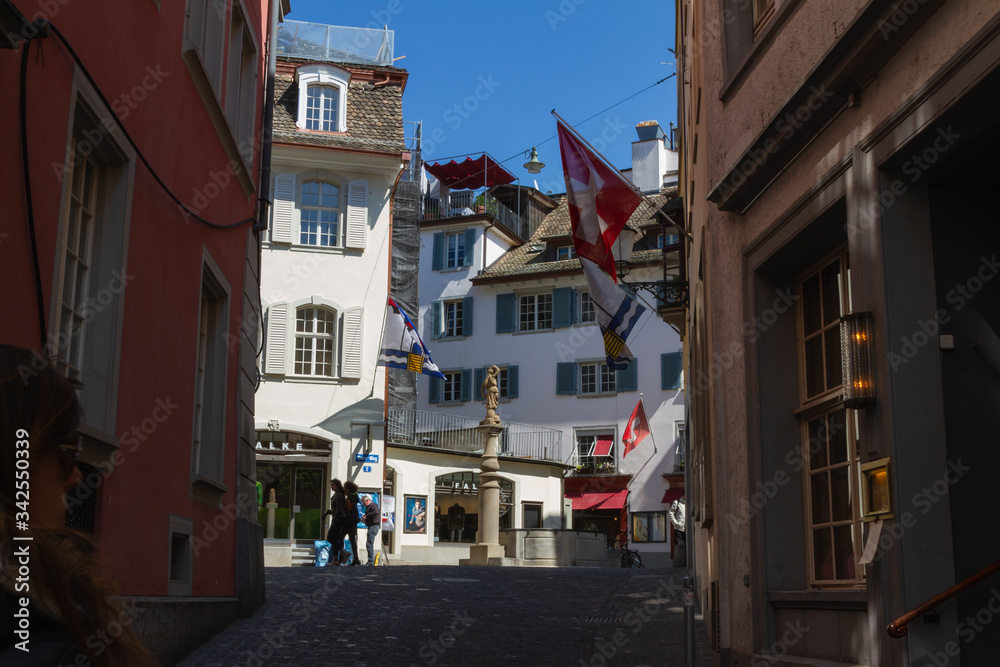 Swiss environment at summer.