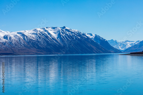 New Zealands Lake Tekapo and the Southern Alps