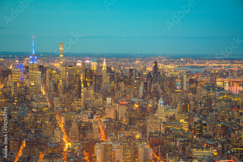 Manhattan since the One World Trade Center Observatory 