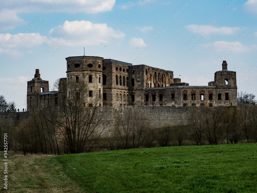 Ruins of Krzyztopor castle, Poland.