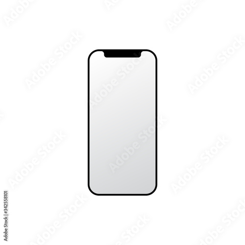 Phone logo icon vector illustration template.