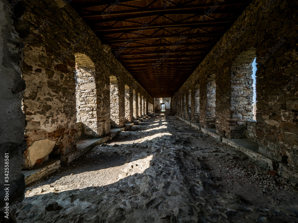 Fototapeta premium Ruins of Krzyztopor castle, Poland.
