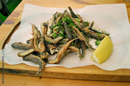 Traditional Finnish food - roast fish
