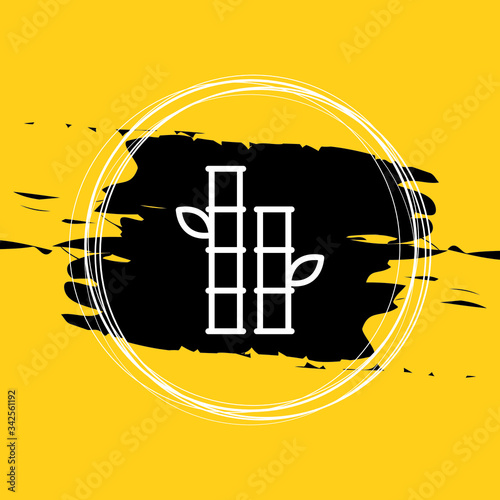 Bamboo Icon, Nature Plant Icon