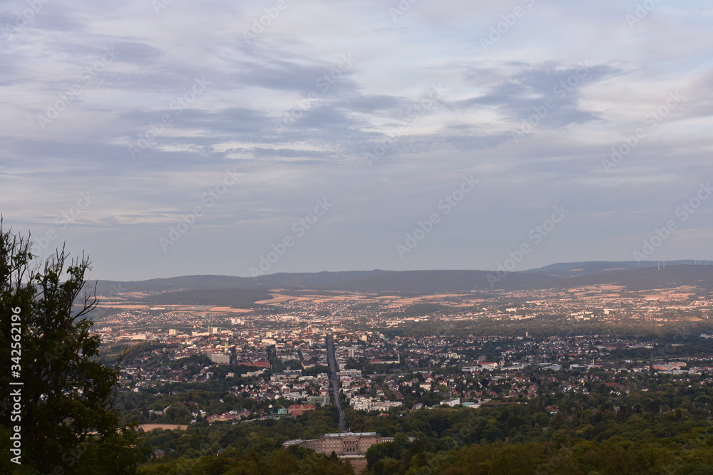 view of Kassel city in Deutschland