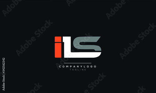 ILS Letter Logo Design Template Icon Vector photo