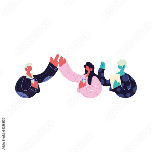 people sharing work methods online