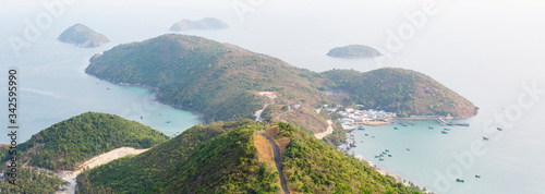 Aerial view of Nam Du island, Kien Giang, Vietnam. Near Phu Quoc island