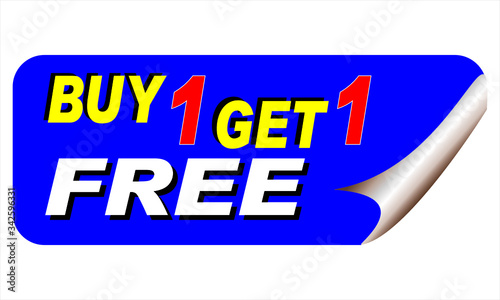 Buy 1 Get 1 Free spacial offer.