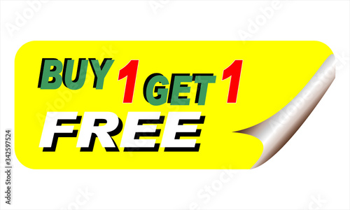 Buy 1 Get 1 Free spacial offer.