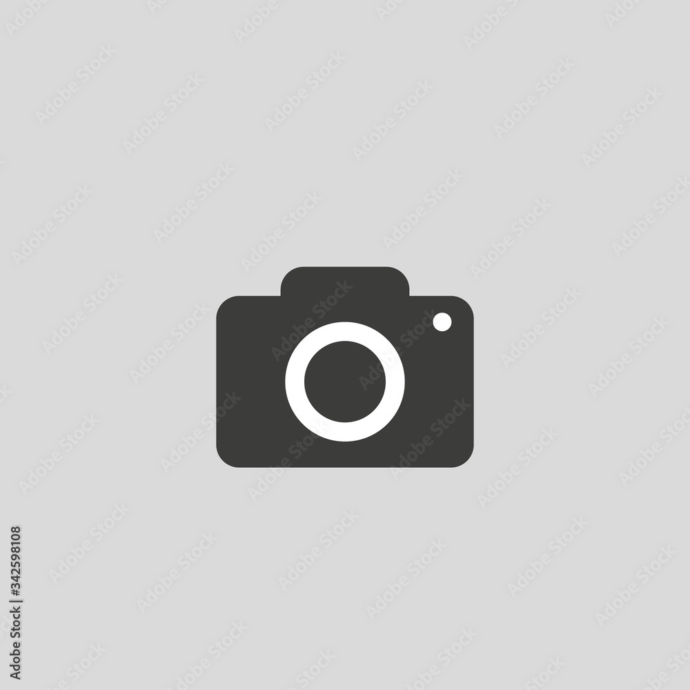 Camera icon, flat photo camera vector isolated. Modern simple snapshot photography sign. Instant Photo internet concept. Trendy symbol for website design, Camera icon, flat photo camera vector isolated. Modern simple snapshot photography sign. Instant Photo internet concept. Trendy symbol for website design,
