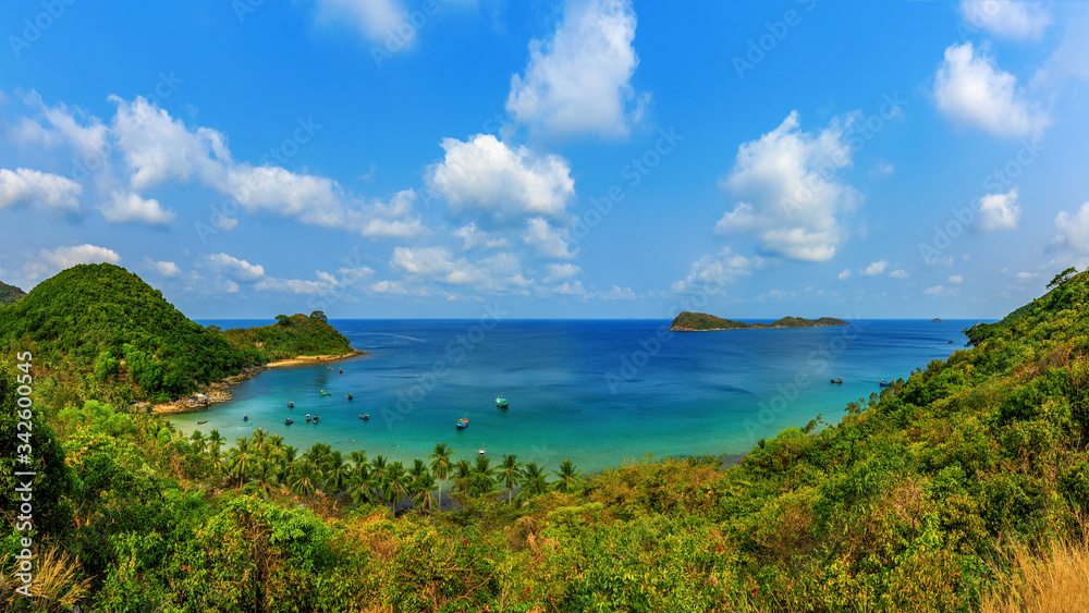 Aerial view of Nam Du island, Kien Giang, Vietnam. Near Phu Quoc island Aerial view of Nam Du island, Kien Giang, Vietnam. Near Phu Quoc island
