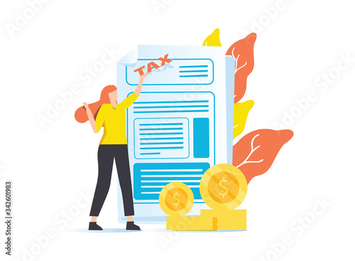 Taxes and fees paying. Financial charge, obligatory payment calculating. Personal income tax, doing your taxes, tax