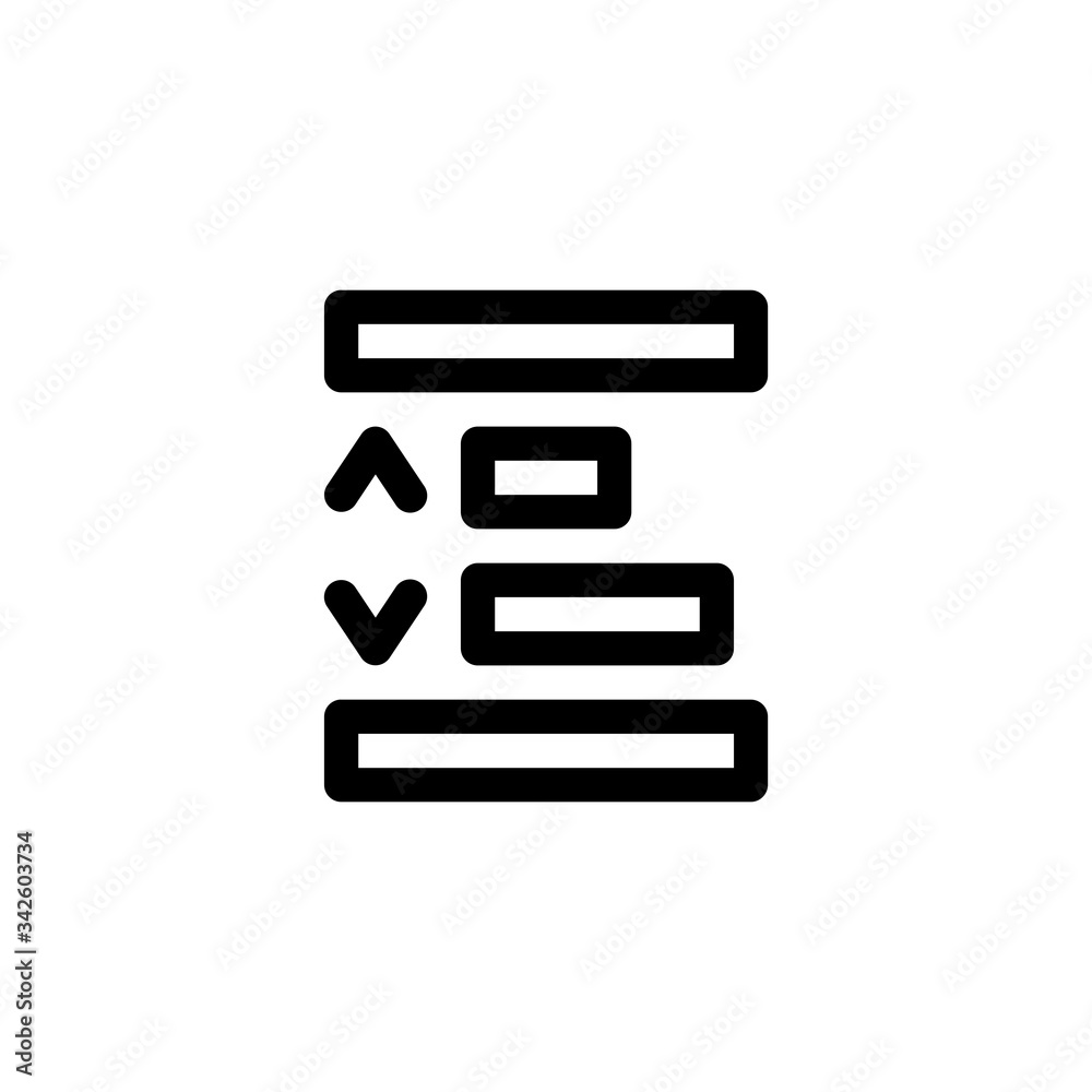 Increase Paragraph Spacing User Interface Outline Icon Logo Vector Illustration
Increase Paragraph Spacing User Interface Outline Icon Logo Vector Illustration