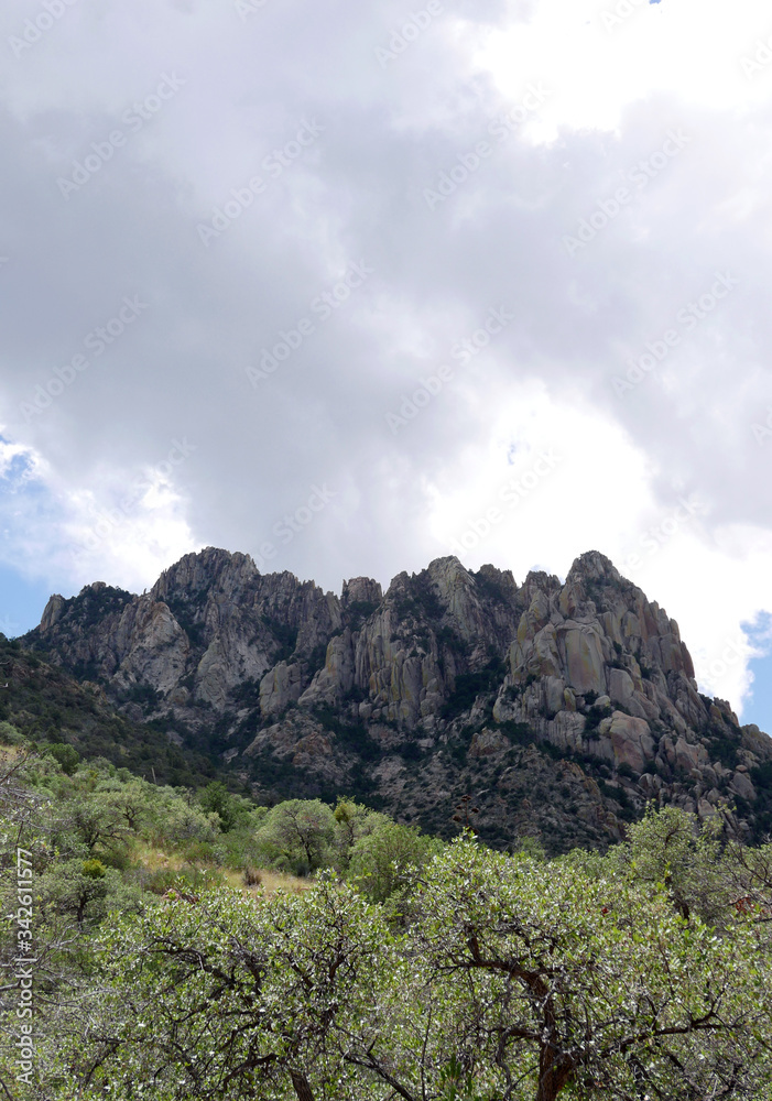Landscape in the Dragoon mountains, Cochise stronghold