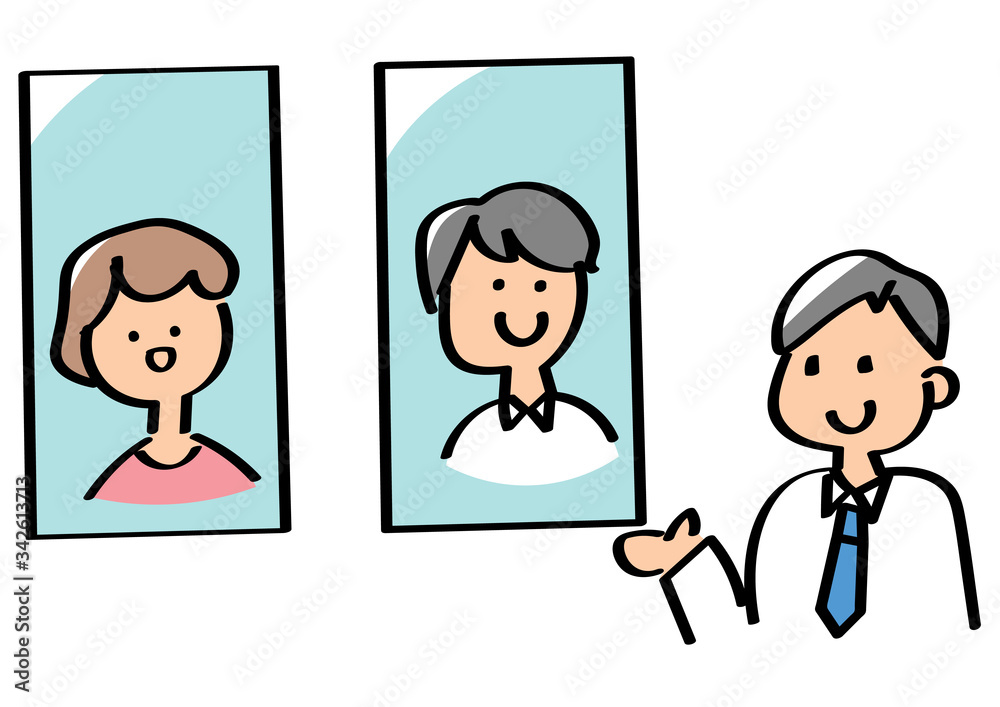 オンライン出演するコメンテーター